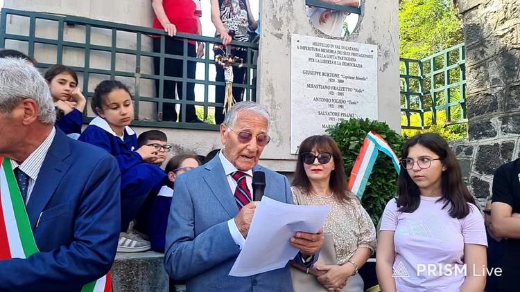 Festa della Repubblica Monumento alla Resistenza, con la presenza delle Autorità Civili e Militari e con la partecipazio...
