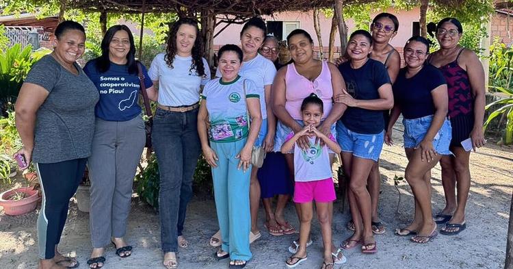 Sistema OCB Piauí acompanha construção de cooperativa por 60 mulheres agricultoras em Boqueirão do Piauí