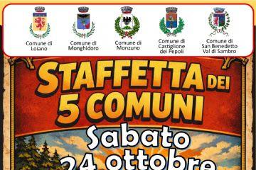 24/10/2026 - Staffetta dei 5 Comuni - edizione autunnale