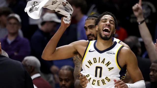 NBA: Haliburton volta após 486 dias de grave lesão com lágrimas e decisivo para os Pacers