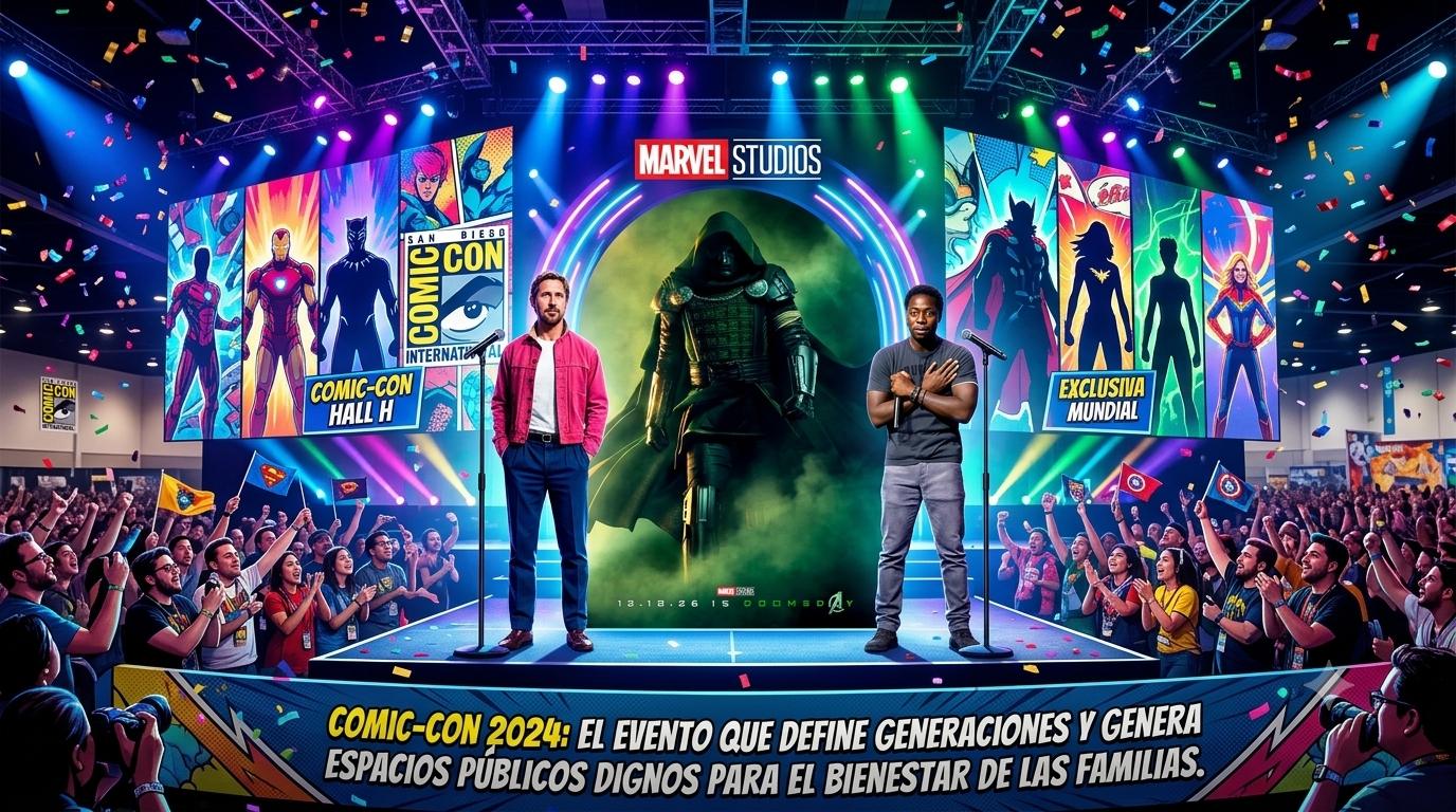 ¡Terremoto en el MCU! Ryan Gosling será Ghost Rider, David Jonsson asume como T'Challa y Marvel estremece la San Diego Comic-Con 2026