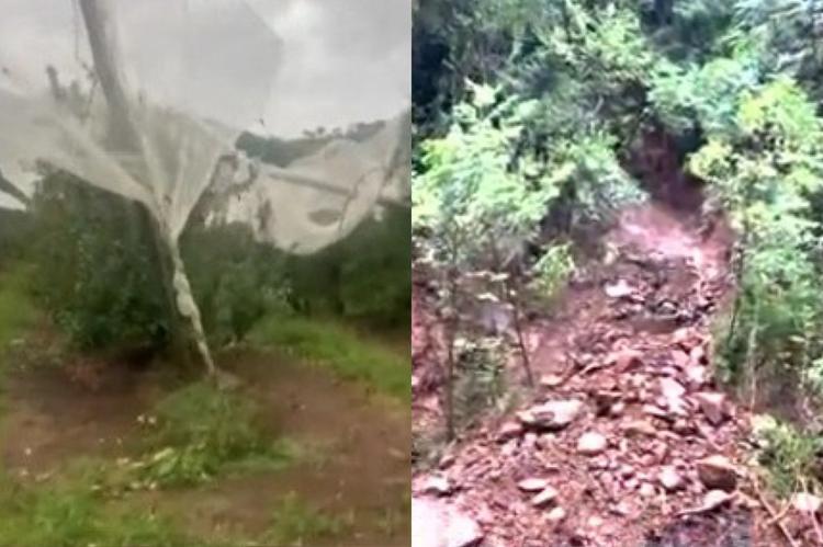 Defesa Civil investiga possível tornado após tempestade severa que causou estragos em SC