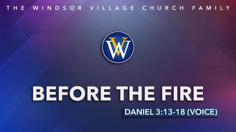 BEFORE THE FIRE | Sunday, May 17, 2026 | 10 AM Worship Service