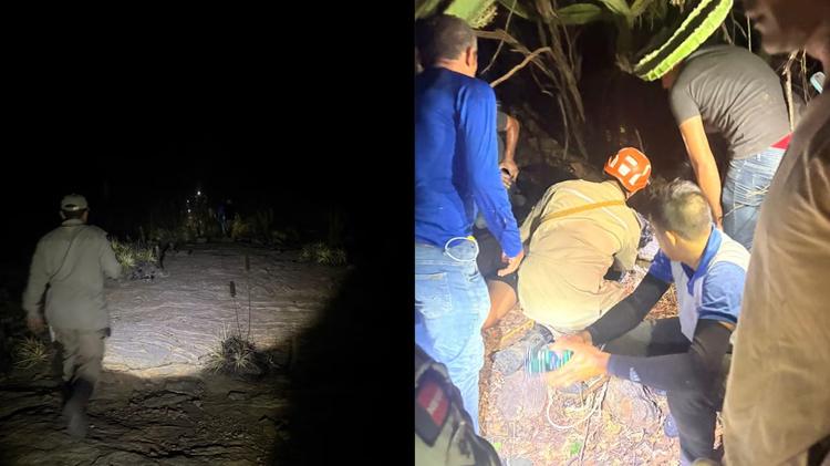 Homem é resgatado com vida após desaparecer em área de mata no Sertão da Paraíba
