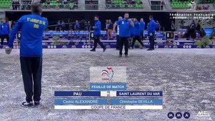 Coupe de France - Montbéliard 2023 -  PAU VS ST LAURENT DU VAR 1/2 T à T