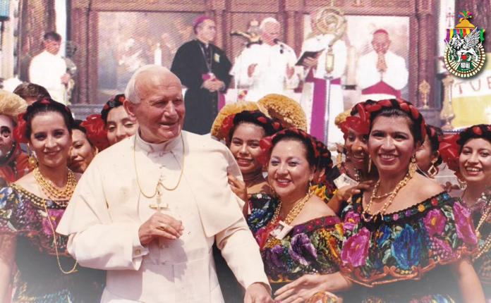 Juan Pablo II visitó Chiapas hace 36 años