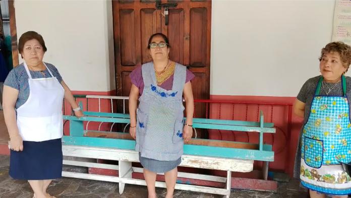 Denuncian retiro de espacio religioso en Mercado de Dulces de San Cristóbal