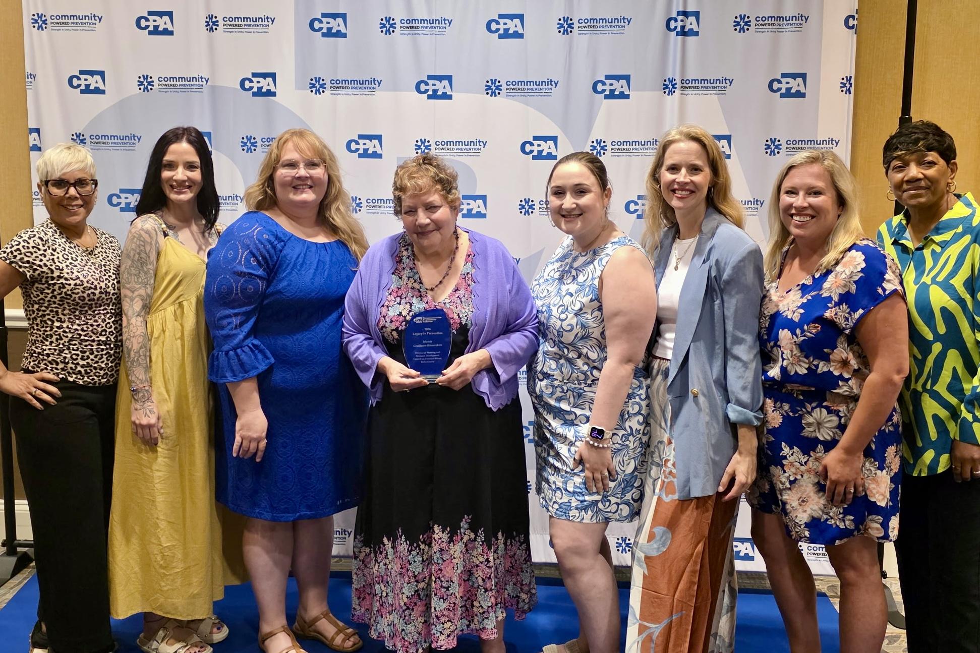 Council on Chemical Abuse’s Marcia Goodman Hinnershitz honored with statewide Legacy in Prevention award