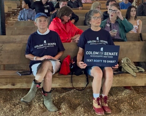 Colom supporters