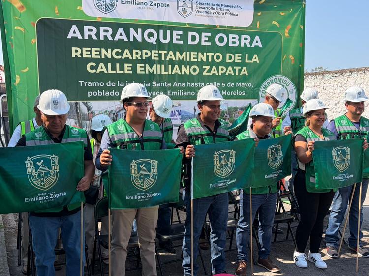 Arrancan reencarpetamiento en Tezoyuca: cerrarán tramo de vialidad principal