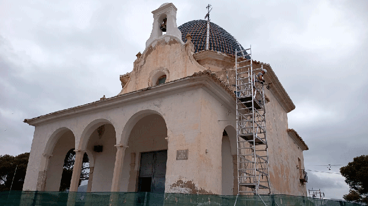 #Monóvar: La ermita de Santa Bárbara entra en su fase final de restauración