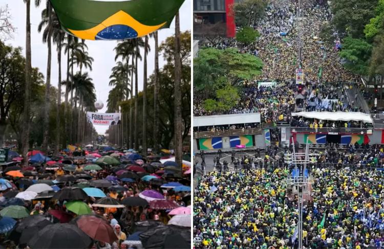 Orações pelo Brasil marcam manifestações do 7 de Setembro