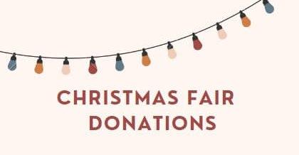 Christmas Fair Donations