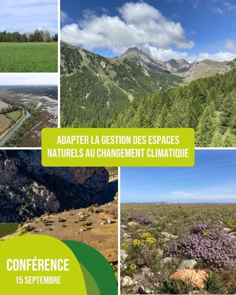 CONFÉRENCE ADAPTER LA GESTION DES ESPACES NATURELS FACE AU CLIMAT