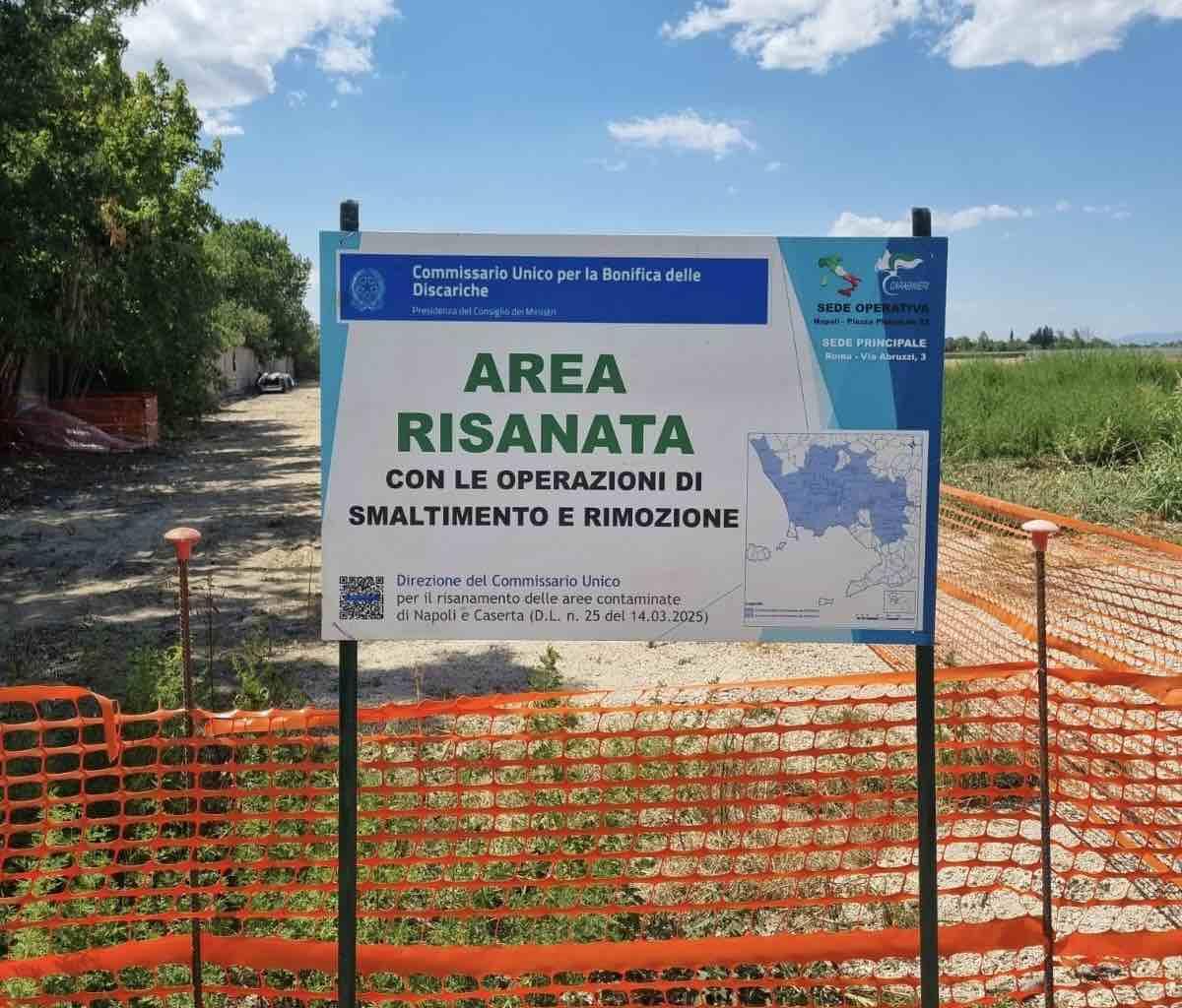 Campo ROM di Caivano: in 9 giorni lavorativi rimosse e smaltite quasi 300 tonnellate di rifiuti