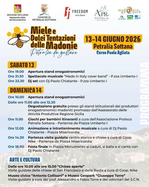 Desideriamo rivolgere un sincero ringraziamento all’Associazione Attività Produttive di Petralia Sottana per l’organizza...