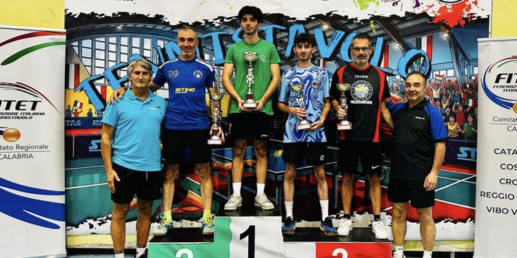 Tennistavolo, a Spezzano Albanese vincono De Vito, Aita e Malizia. Due podi per il Casper a Milazzo