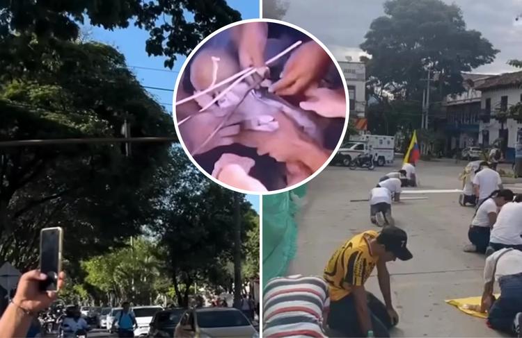 Colômbia: Obrigada a você que, mesmo com medo, registrou não só a dor, mas também a fé