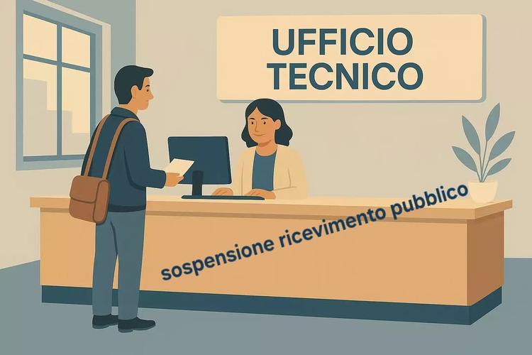 AVVISO SOSPENSIONE RICEVIMENTO PUBBLICO Si porta a conoscenza che nella settimana dal 13/07/2026 al 18/07/2026 il ricevi...