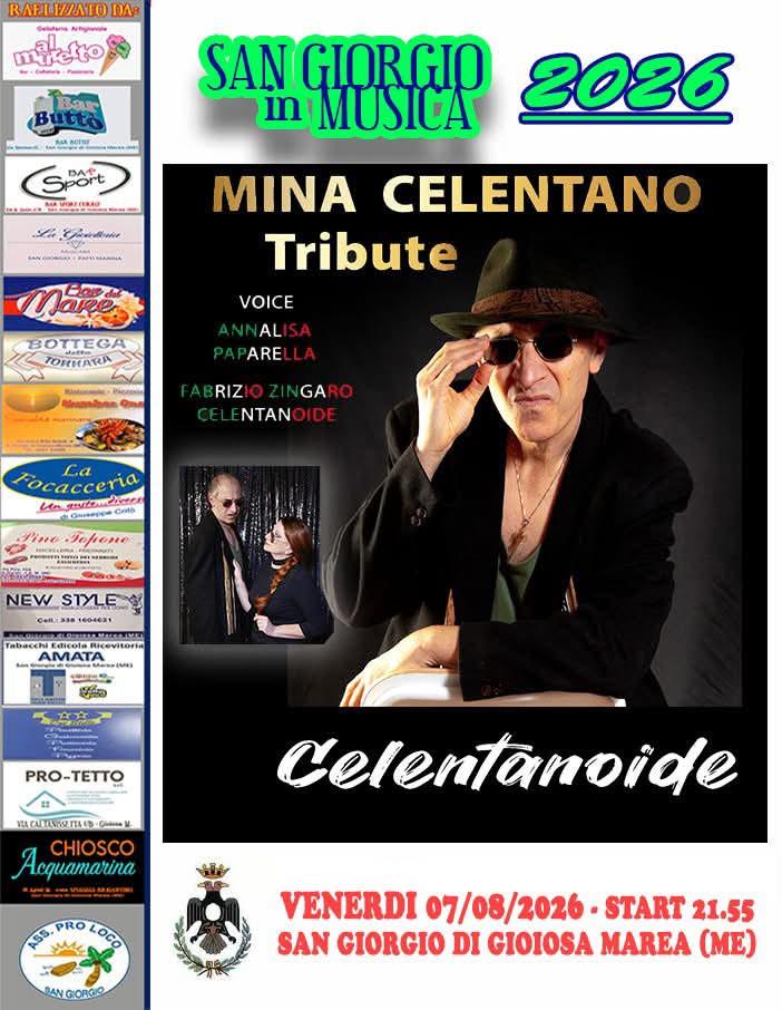 🎶 San Giorgio in Musica 2026 🎶 Questa sera preparatevi a cantare e ballare sulle note di due grandi icone della musica...