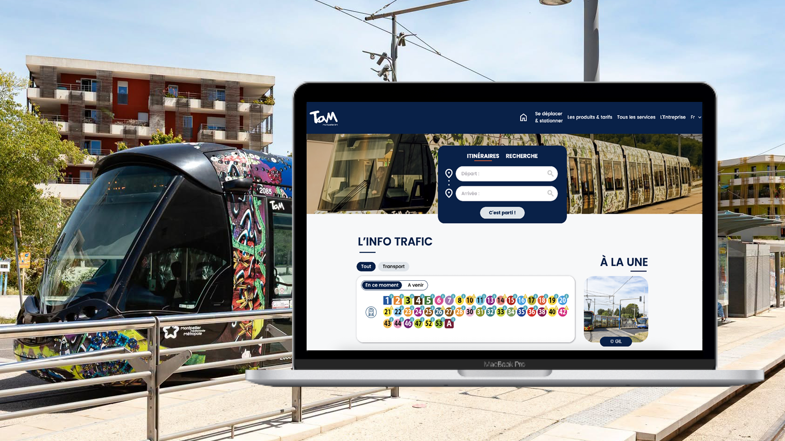 Adieu l’ancien site, bonjour la simplicité : TaM fait sa révolution numérique dès le 31 août !