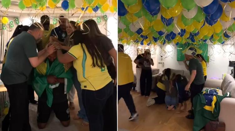 Após ser convocado para Copa, Igor Thiago recebe oração da família: “Obrigado, Jesus”