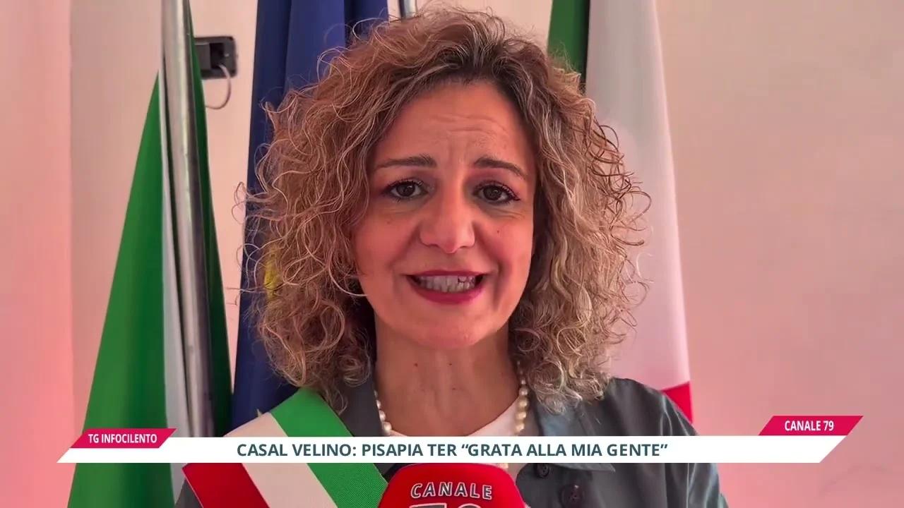 Casal Velino, Pisapia ter «grata alla mia gente»