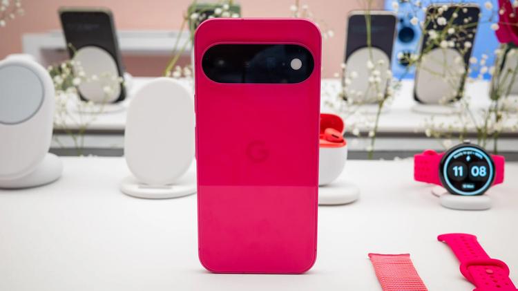 Hibiscus-colored Google Pixel 11