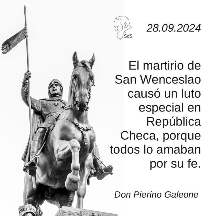 28.09.2024
El martirio de San Wenceslao causó un luto especial en República Checa, porque todos lo amaban por su fe.

Padre Pierino Galeone