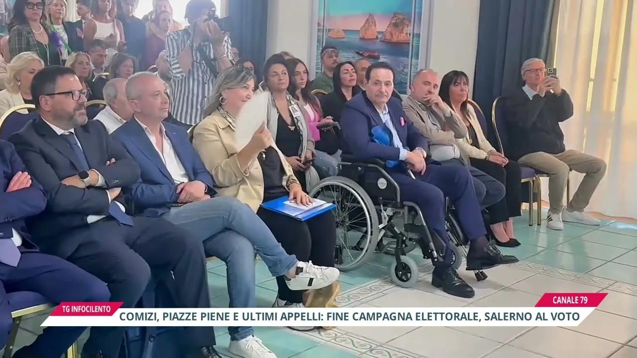 Elezioni Salerno: si chiude la campagna elettorale, tra piazze piene e ultimi appelli
