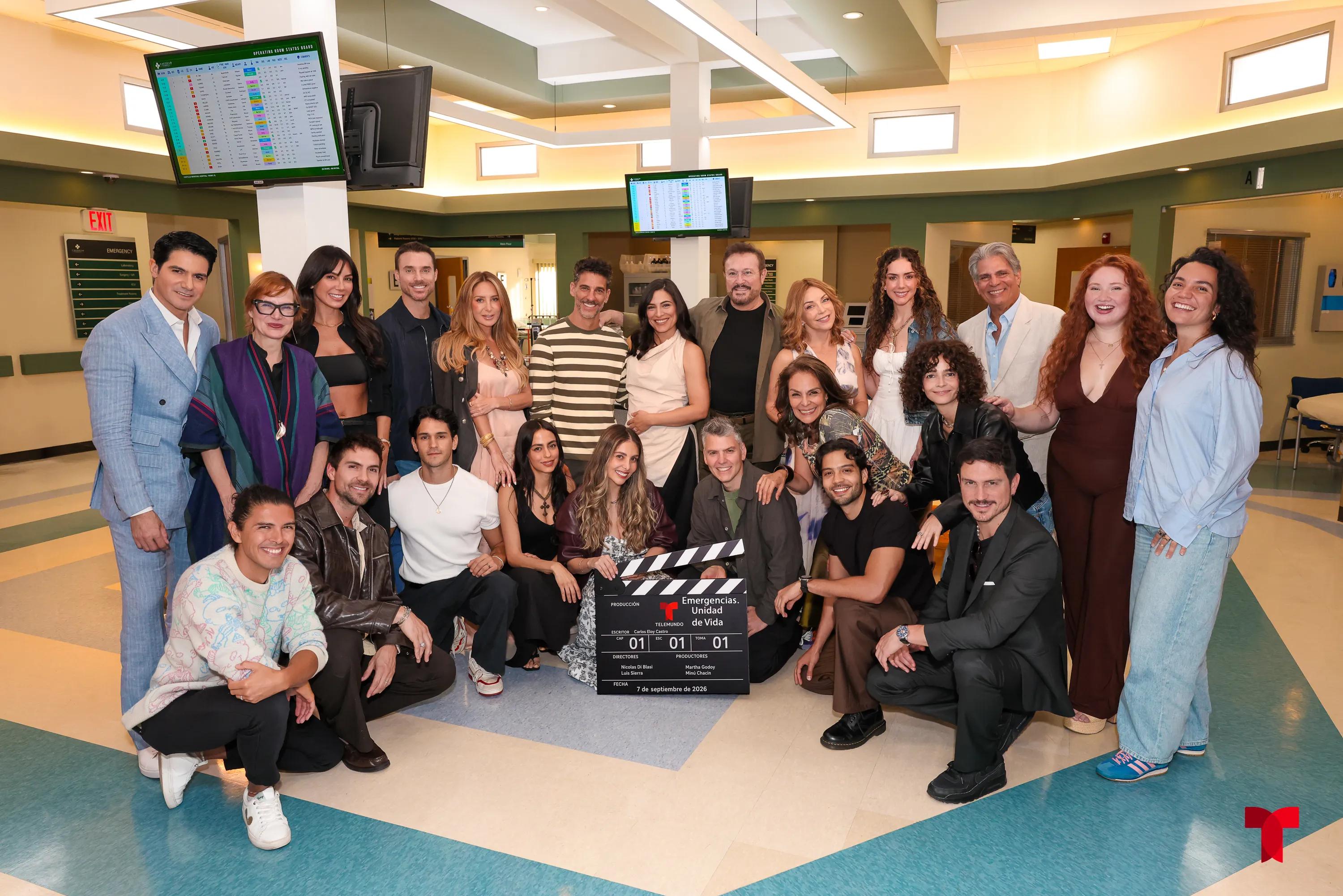 Telemundo inicia producción de la nueva serie “Emergencias. Unidad de Vida”