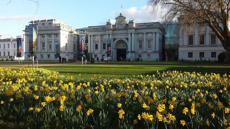 National Maritime Museum, Greenwich in the Spring time