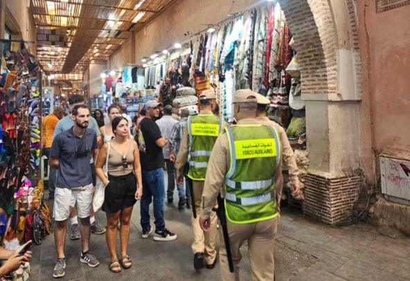 سلطات مراكش تشن حملة جديدة لتحرير الملك العمومي + صور