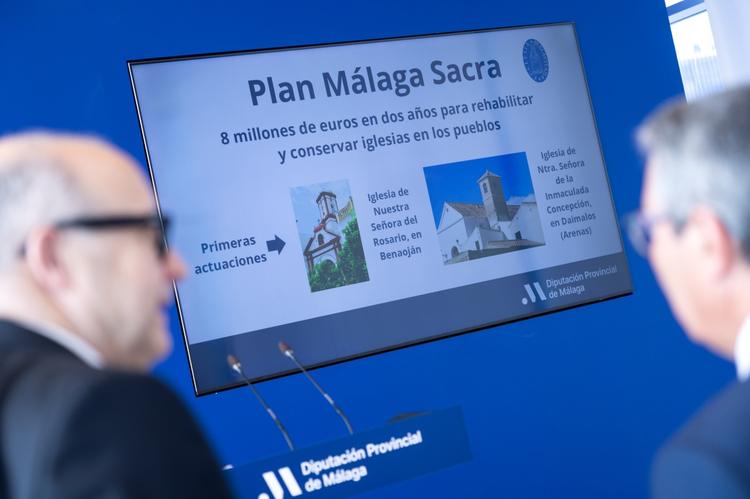 La Diputación destinará 8 millones a la rehabilitación de templos rurales