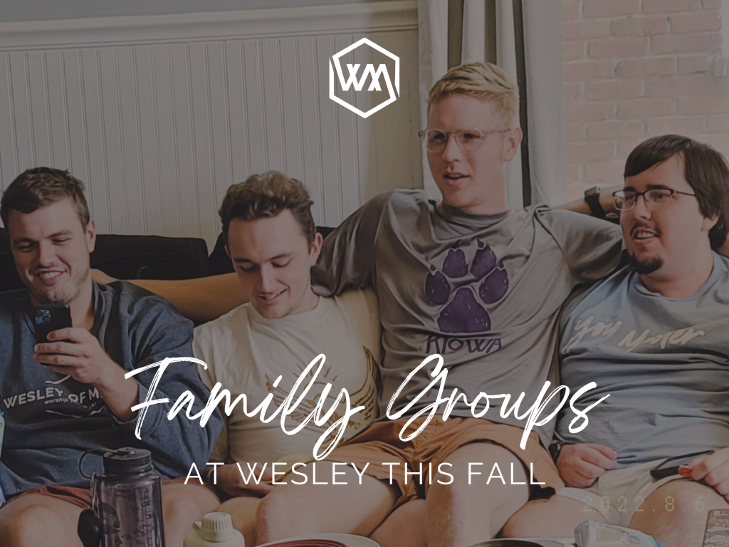 Connect with Family Groups at Wesley