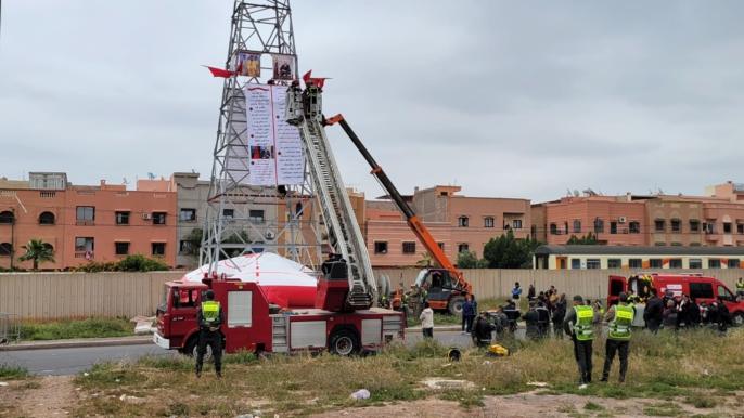 منشآت مرتفعة تتحول لمنصات للتهديد بالانتحار بمراكش ومطالب بضرورة تأمينها