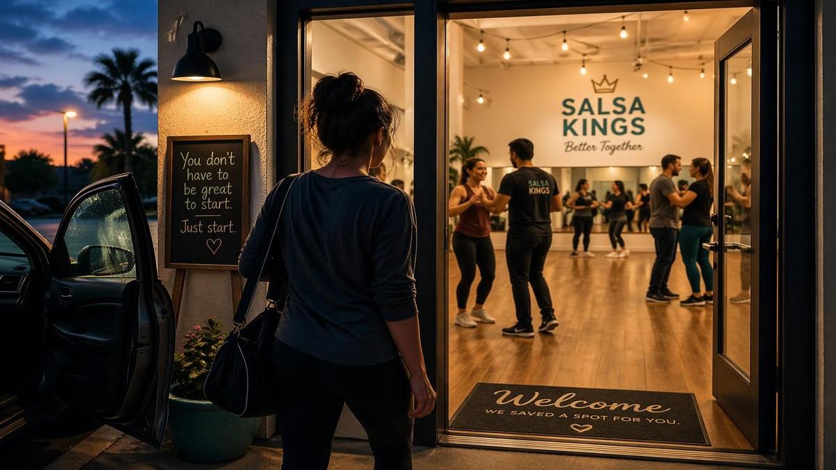 The First 48 Hours: Overcoming Doorway Jitters Before Your First Social Dance Class