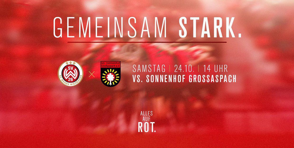 SV Wehen Wiesbaden - Sonnenhof Großaspach | BRITA Arena | 24.10.26