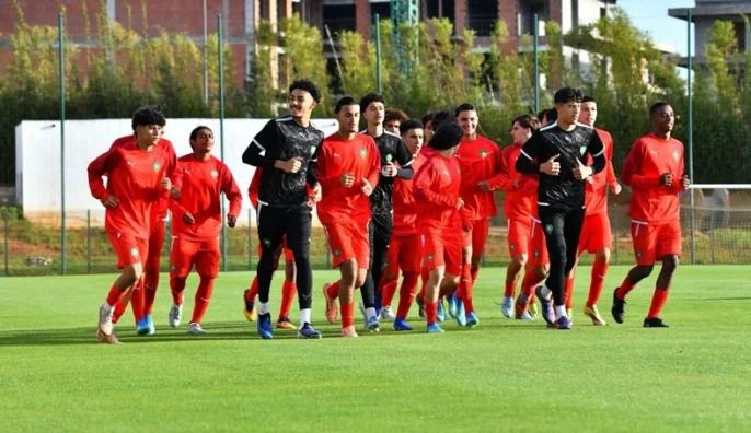 المنتخب المغربي لكرة القدم لأقل من 17 سنة يخوض تجمعا إعداديا بسلا