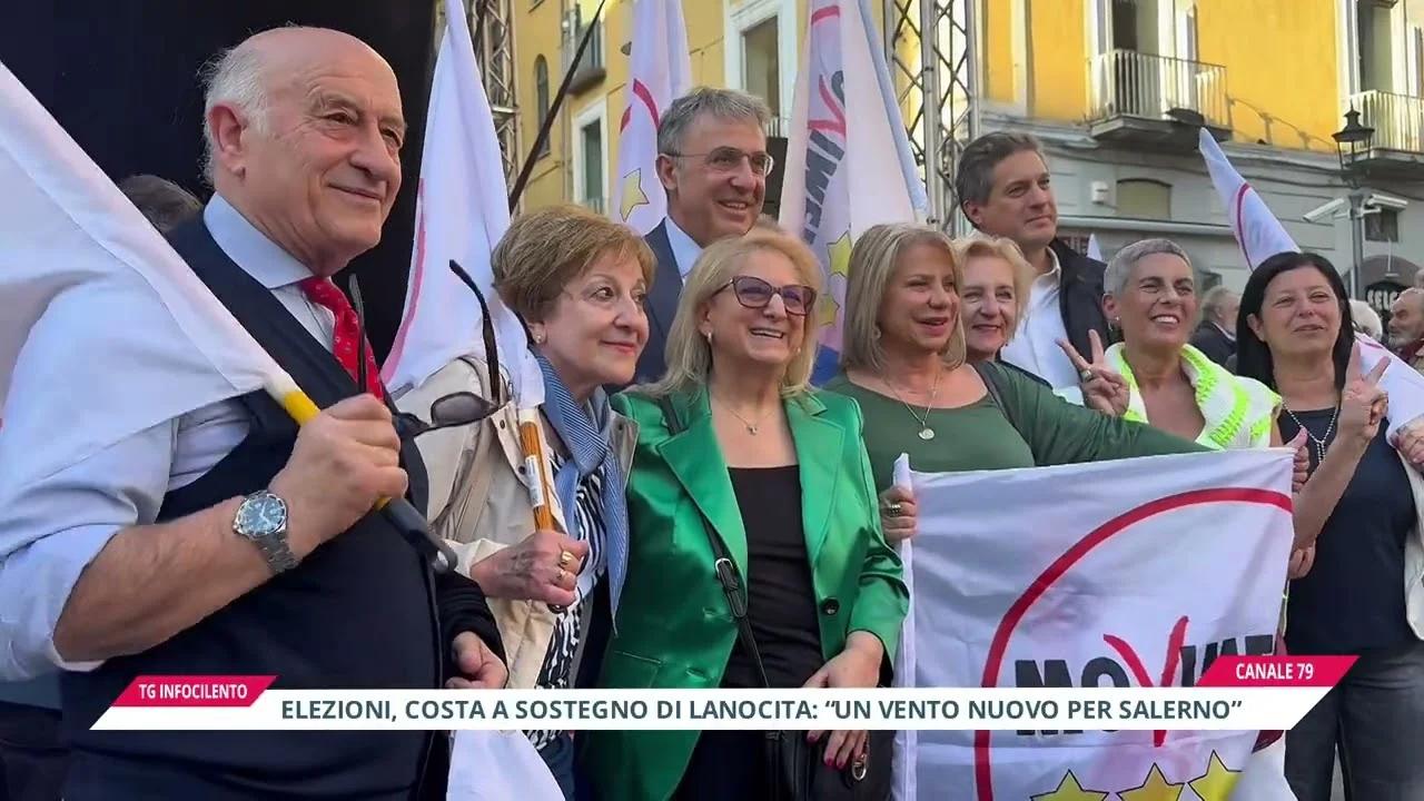 Comunali Salerno, Lanocita chiude la campagna a Portanova: “Vogliamo una città a misura d’uomo”