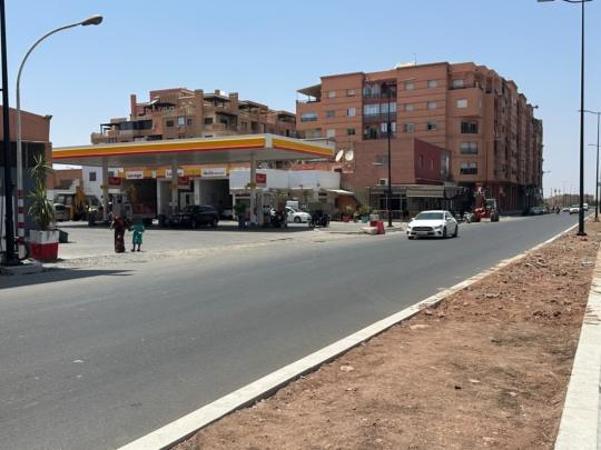 محطة وقود تشتغل دون إشهار أسعار المحروقات بمراكش