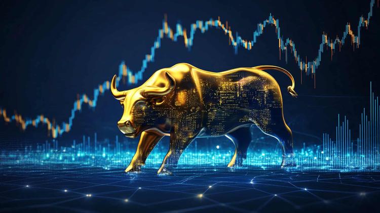 gold bull backgrounds