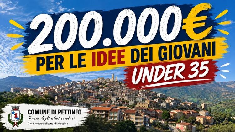 🔴 I GIOVANI AL CENTRO DEL FUTURO DI PETTINEO! 🔴 Hai meno di 35 anni? Hai un'idea innovativa per il nostro borgo ma ti...