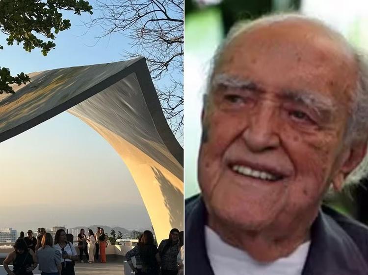 Obra de Oscar Niemeyer é reinaugurada no alto da Ilha Porchat, em São Vicente
