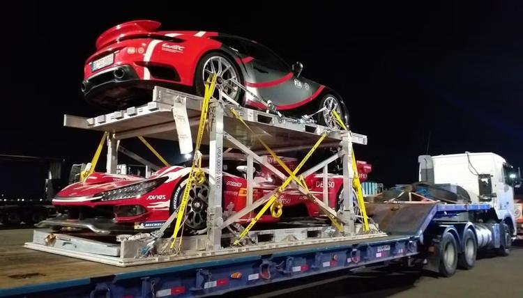 Viracopos recebe carros de corrida que disputarão etapa do Campeonato Mundial de Endurance; FOTOS