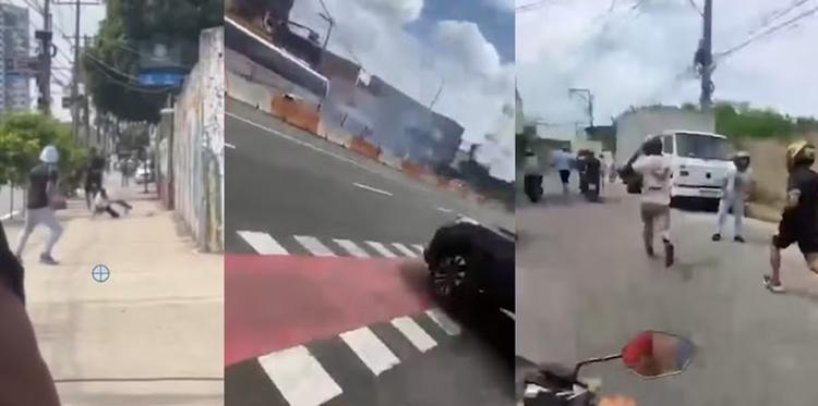 Briga entre torcedores termina com detidos em dia de jogo entre Paysandu e Santa Cruz em Belém; VÍDEO