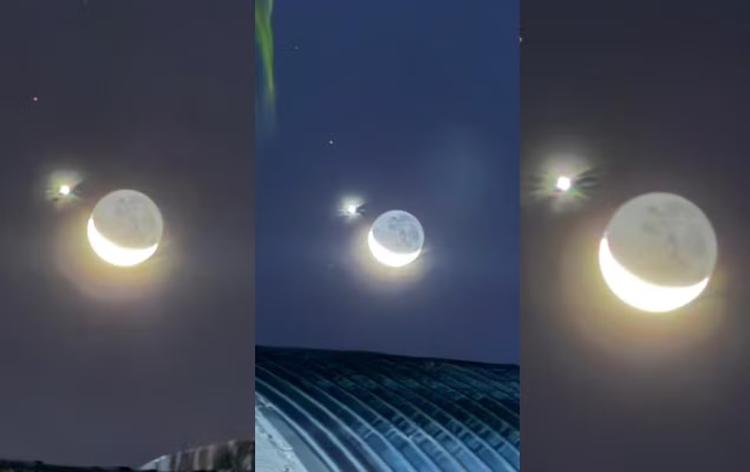 'Tá vendo aquela Lua?' Encontro entre Lua, Vênus e outros planetas chama atenção no céu do interior de SP; veja FOTOS