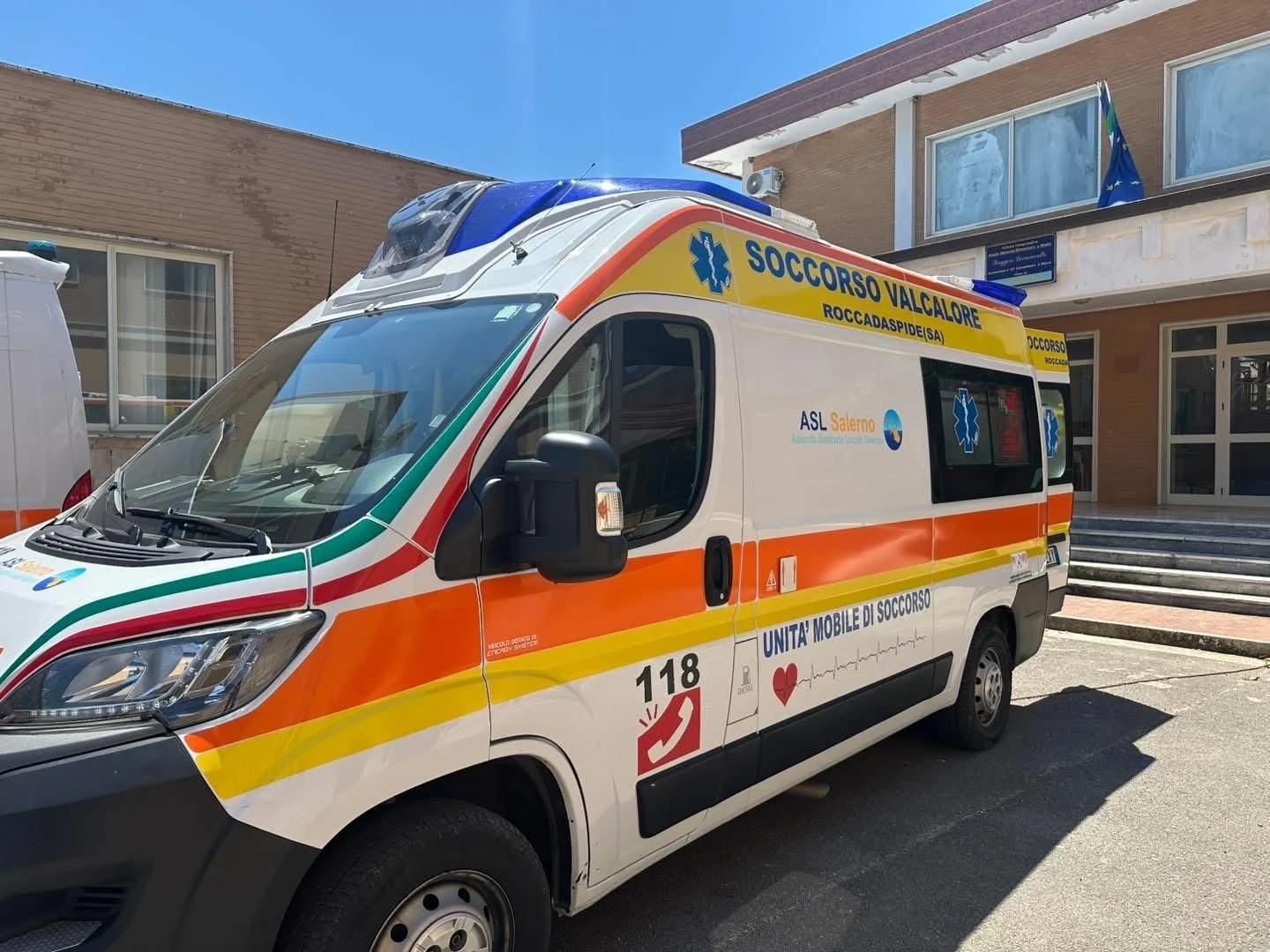 Castellabate, nuova postazione 118 per il territorio: presidio aggiuntivo per l’estate