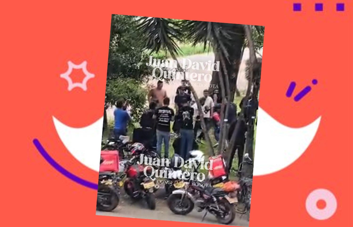 Rappi Delivery Workers Stage Street Fights While Waiting for Orders