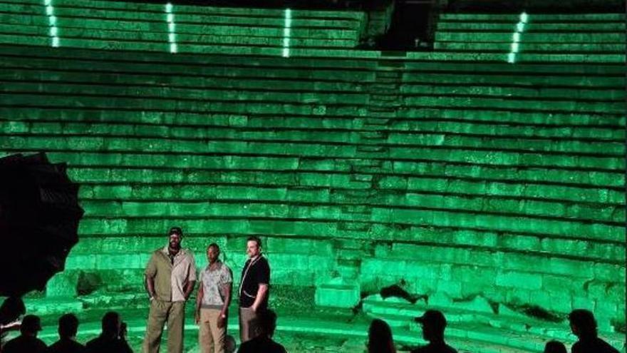 Los Avengers 'toman' el Teatro Romano de Málaga